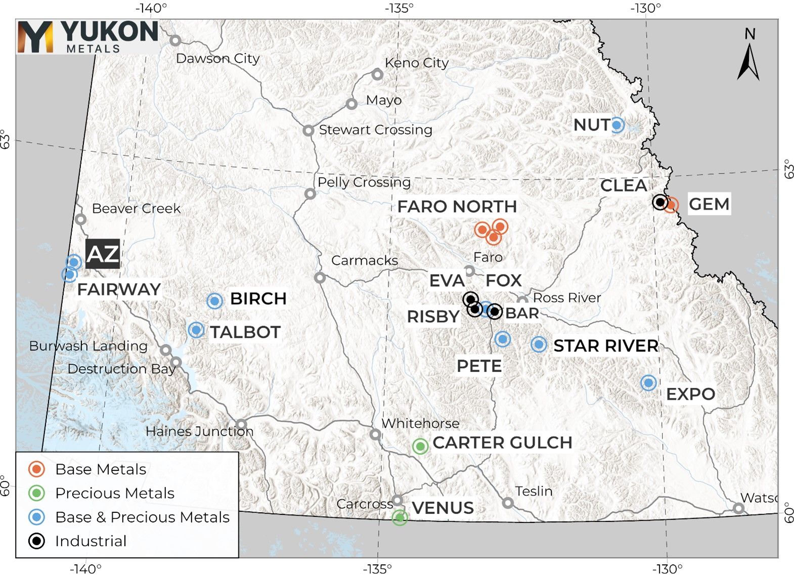 AZ Project Location Map