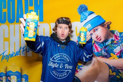 On Saturday, February 22, 2025, Coach Chippy made an appearance at the Pro Hockey Life Vaughan Mills location as part of marketing initiatives for the launch of CWENCH Hydration™ at Pro Hockey Life stores (Photo: Business Wire)