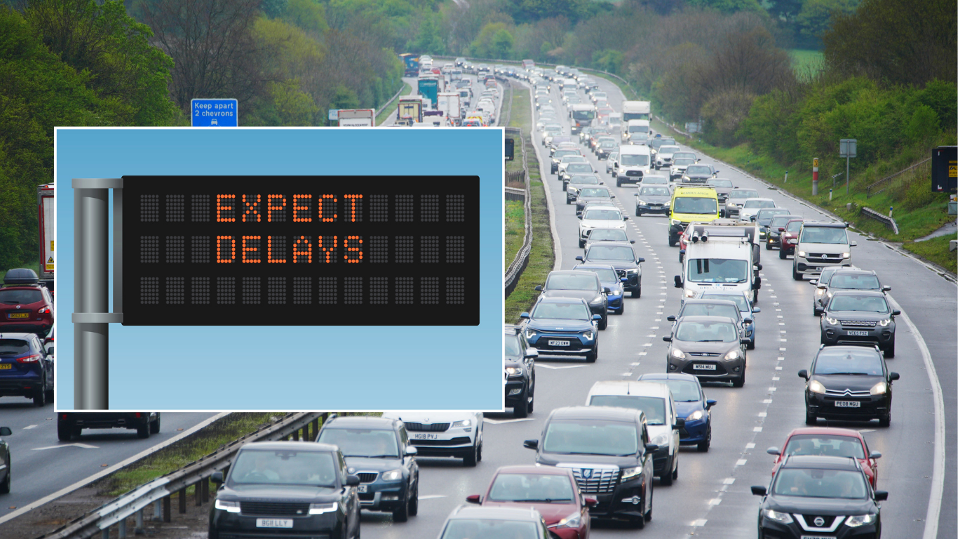 Bank holiday traffic chaos expected as 19 million journeys hit the road in 10-year peak