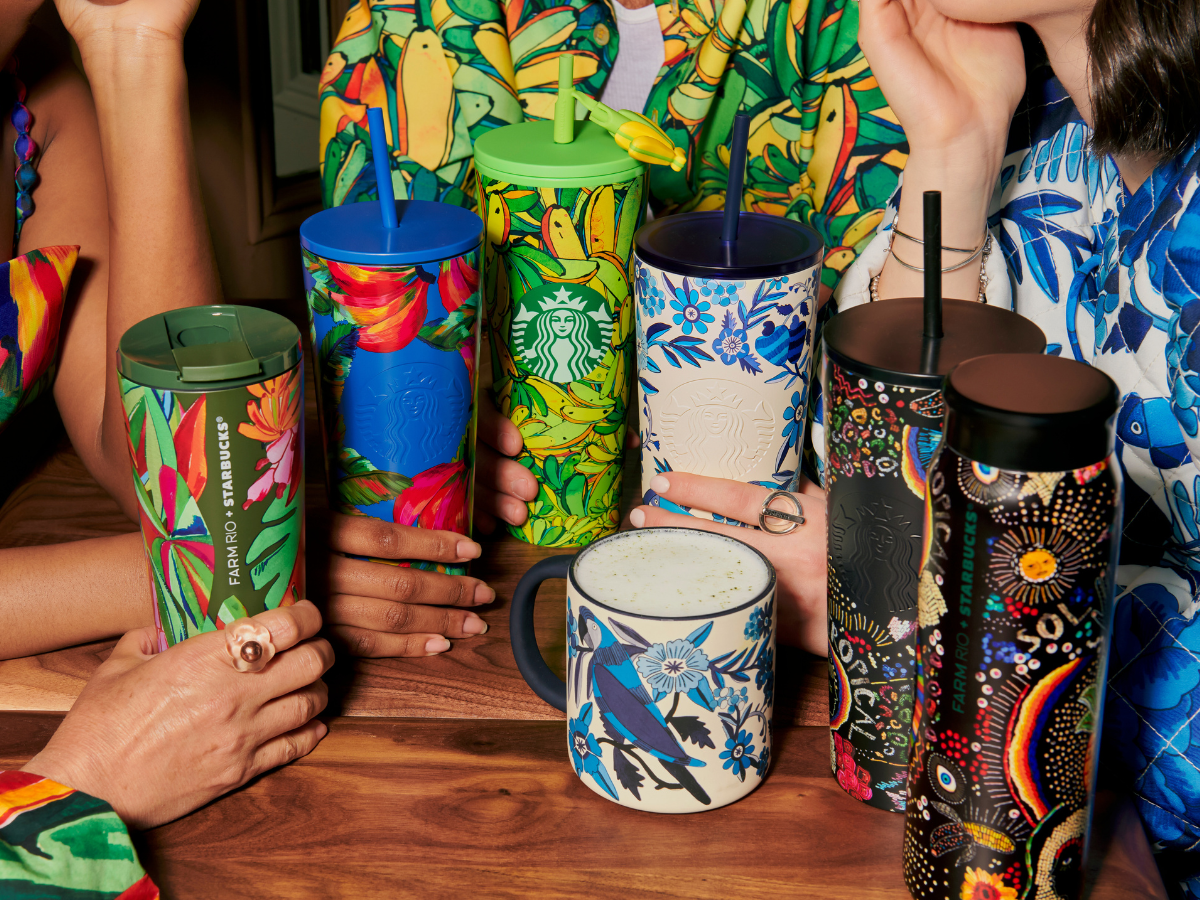 Starbucks Taps FARM Rio For New Limited-Time Collaboration - Brit + Co