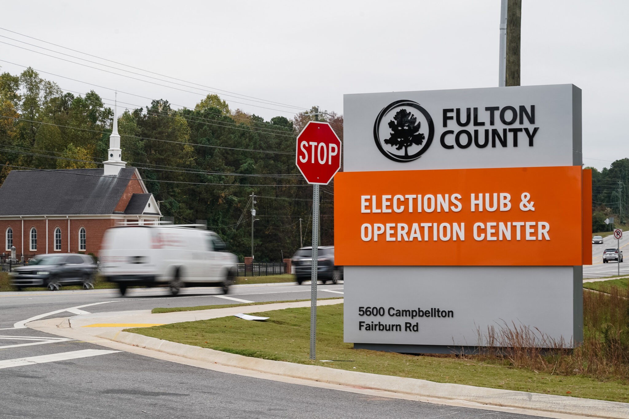 On Election Day, Bomb Threats and Fake Videos Tied To Russia