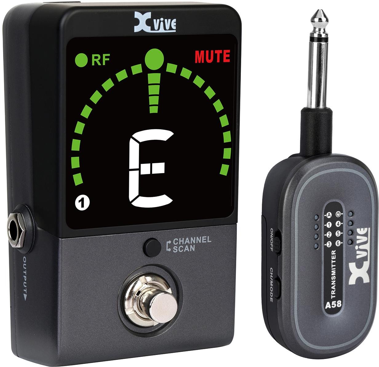 Xvive 5.8 GHz Wireless & Multi-Featured Chromatic Tuner