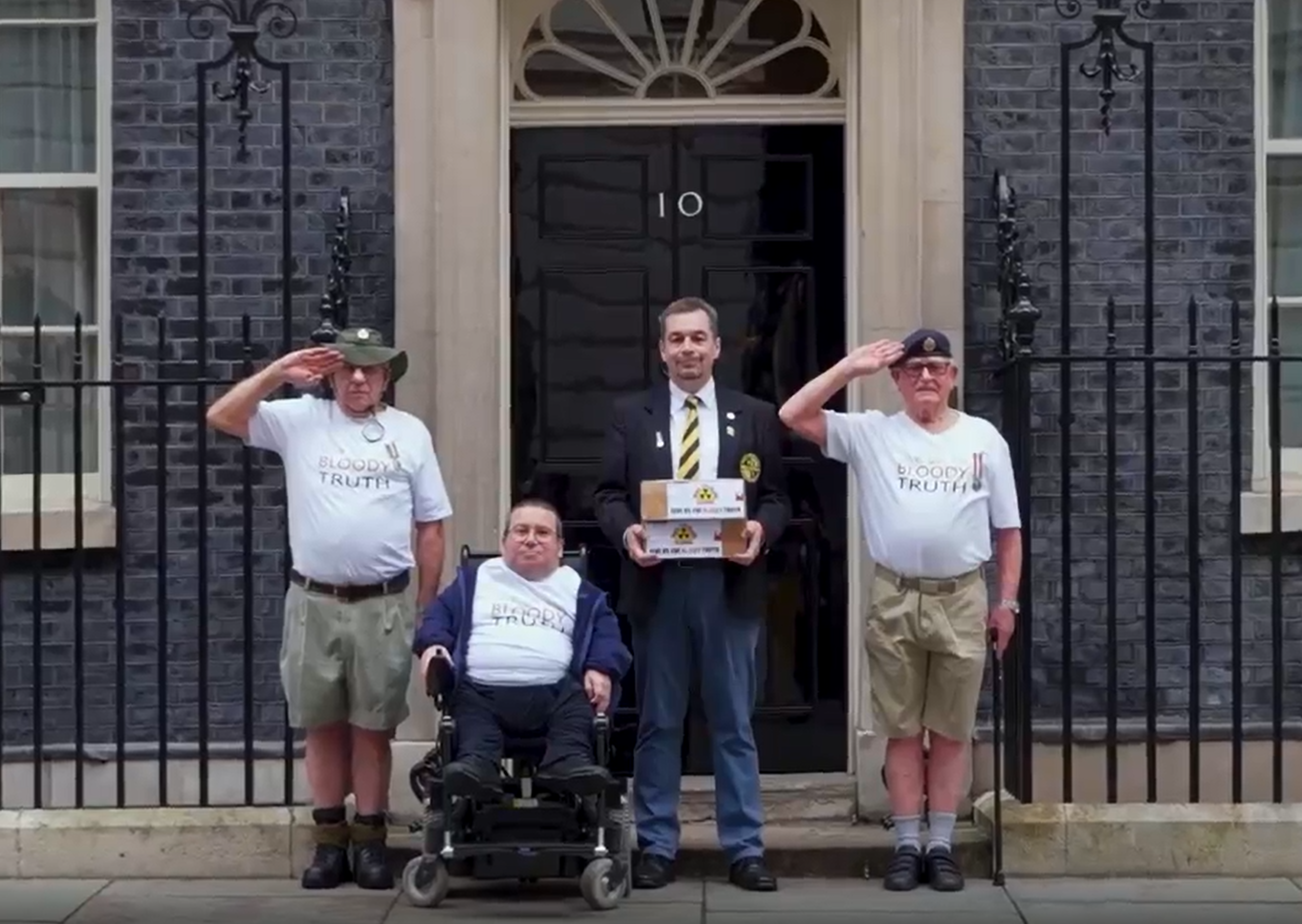 Andy Burnham urged to 'hear veterans' voices', campaigners tell GB News as nuclear test tribunal plan delivered to No10