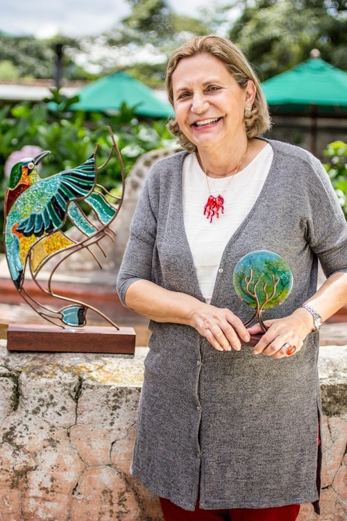 Margarita and Fernando Llort