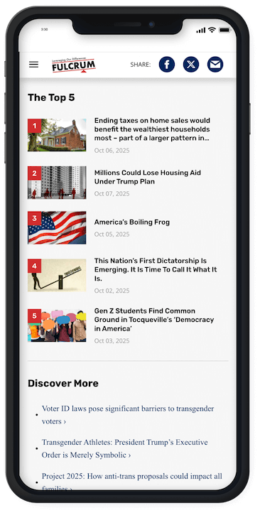 Fulcrum mobile screenshot