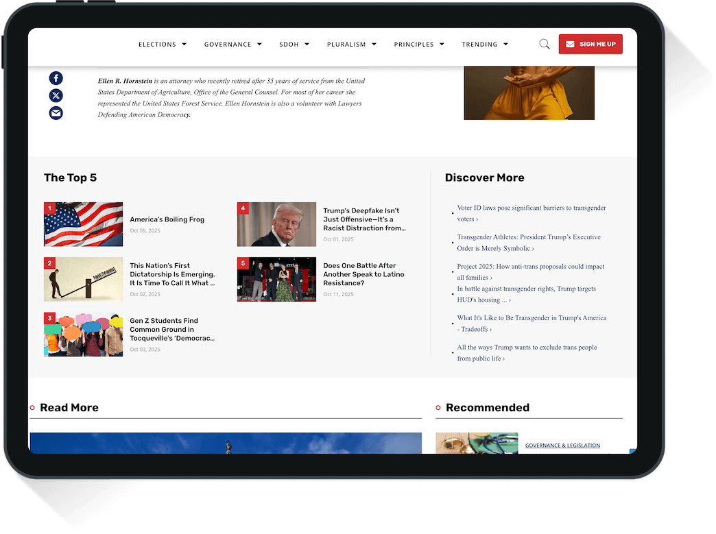 Fulcrum tablet screenshot