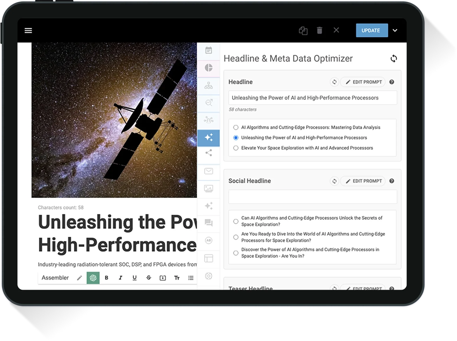 Content Creation Tools