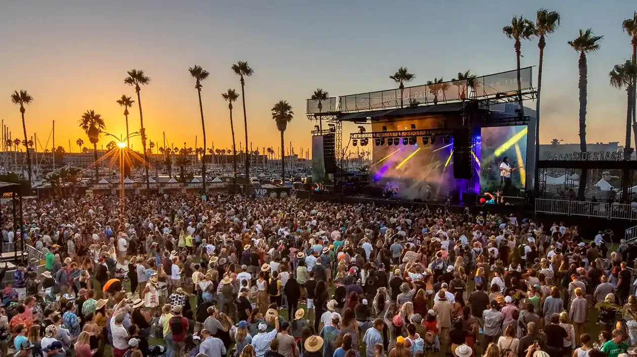 Couple music festival tickets