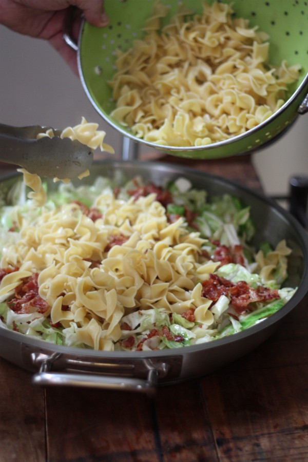 hungarian cabbage and noodles