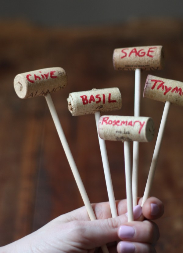 How To Wine Cork Garden Markers Tasting Room Blog by Lot18