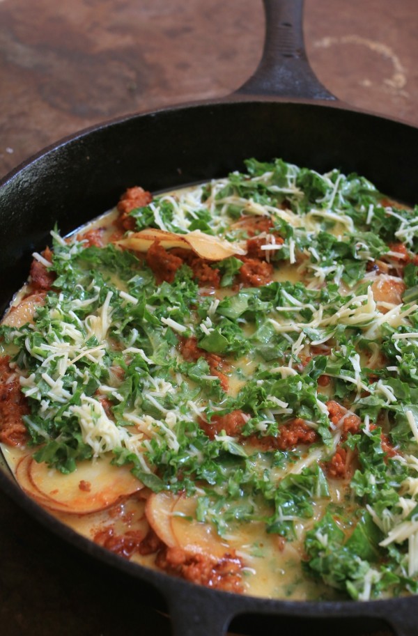 Brunch! Chorizo, Kale and Potato Frittata Tasting Room Blog by Lot18