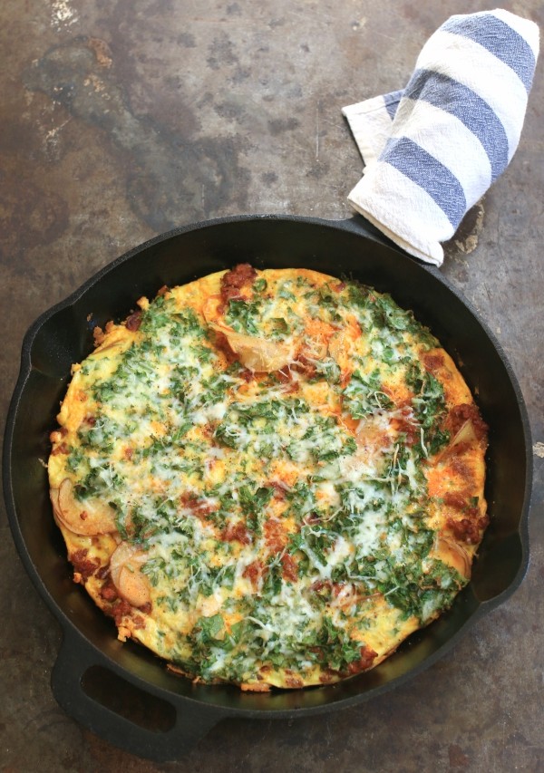 Brunch! Chorizo, Kale and Potato Frittata Tasting Room Blog by Lot18