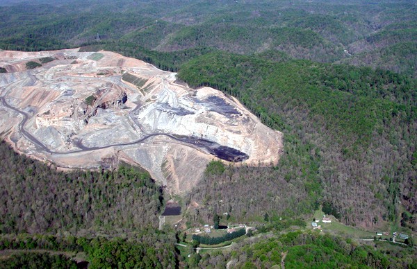 Image result for pictures of mountaintop removal