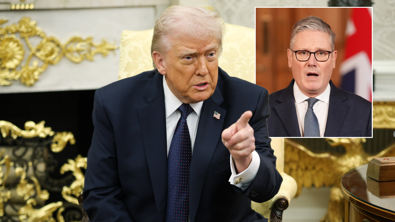 Donald Trump to hit UK with 100% tariff 'IMMEDIATELY' if Labour imposes tax