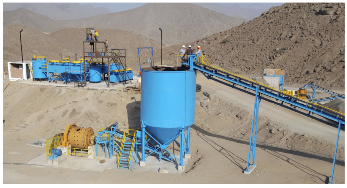 Peruvian Metals' Aguila Norte Proecessing Plant