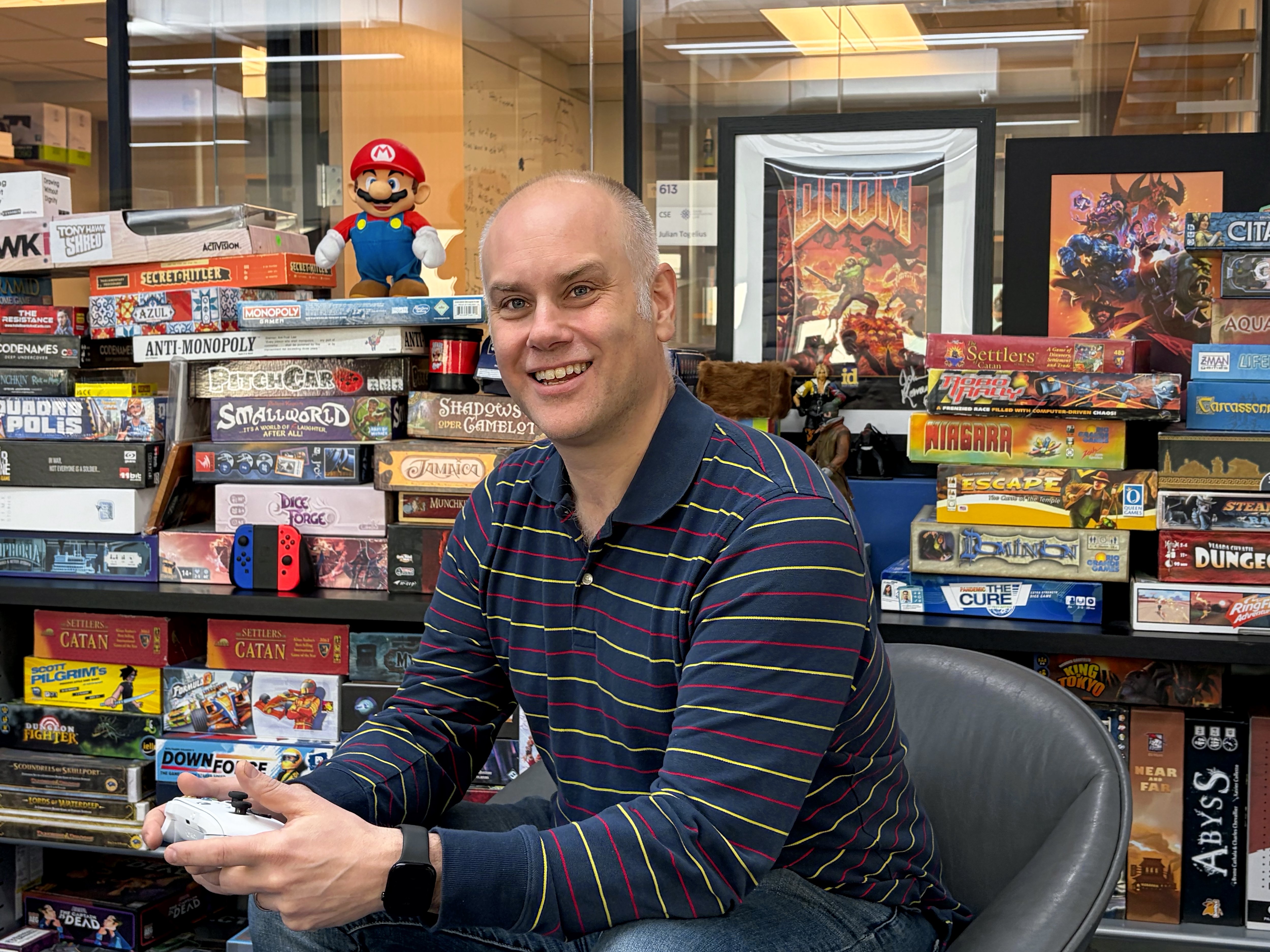 Watch This Humanoid Robot Learn Tennis by Playing a Human