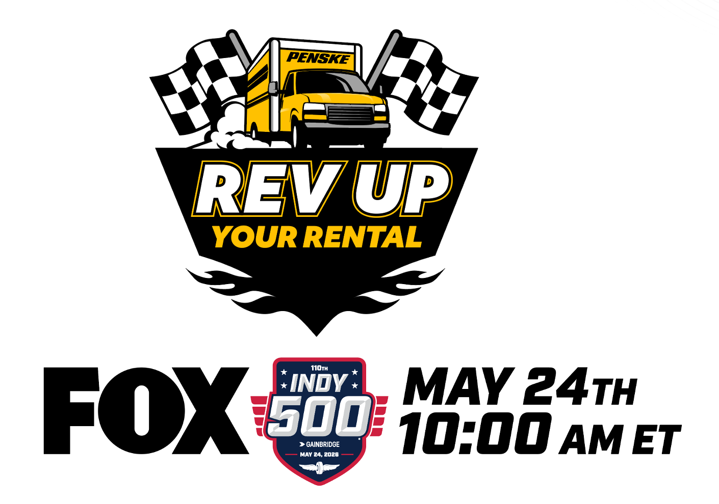 Fox Indy 500 May 24th at 10am