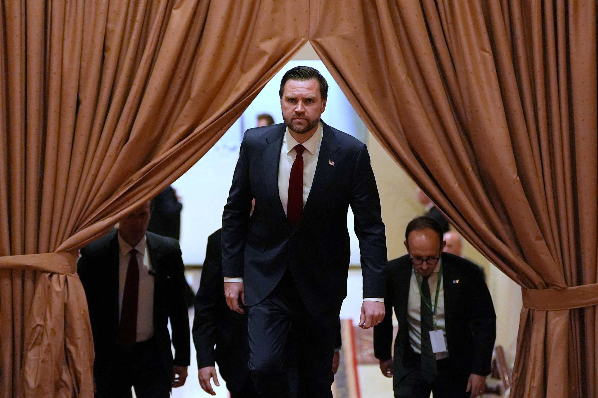 rawstory.com - Alexander Willis - 'Like a crypto convention': Venue design for Iran war peace talks ignites online frenzy