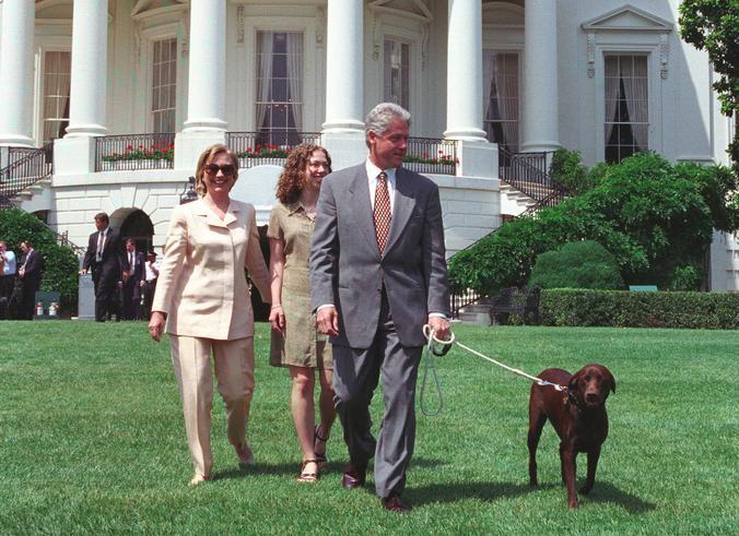 '90s Flashback: Hillary Clinton's Animal Friendships Caught On Camera