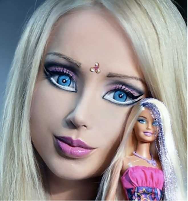 barbie real life no makeup