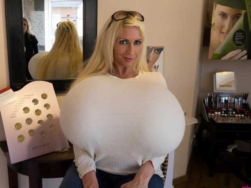 Biggest boobs on the world