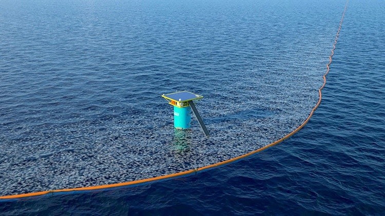 ocean cleanup project