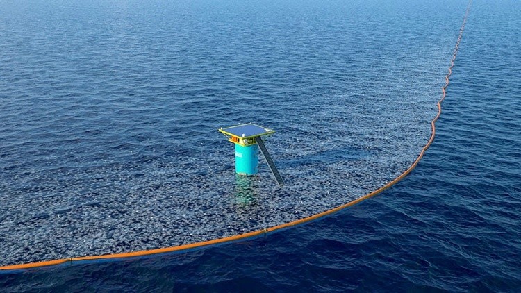 Resultado de imagen de boyan slat ocean cleanup