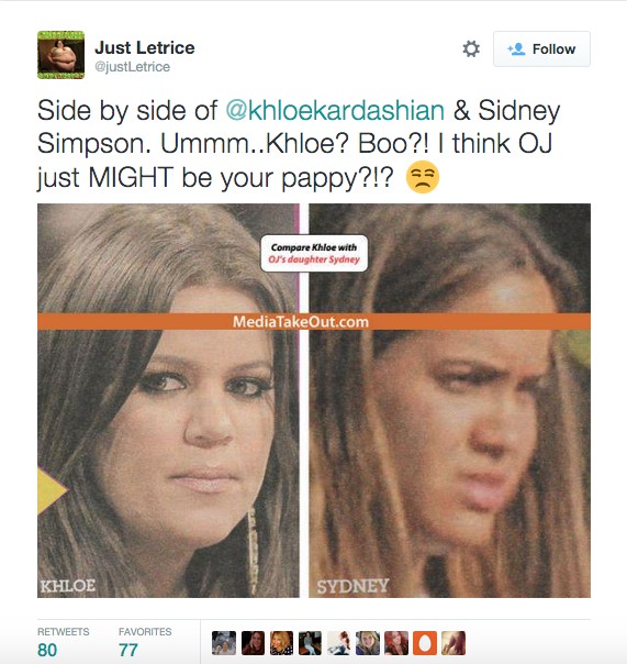 Conspiracy Theory Thursday—Khloe Kardashian’s Real Dad Is OJ - Popdust