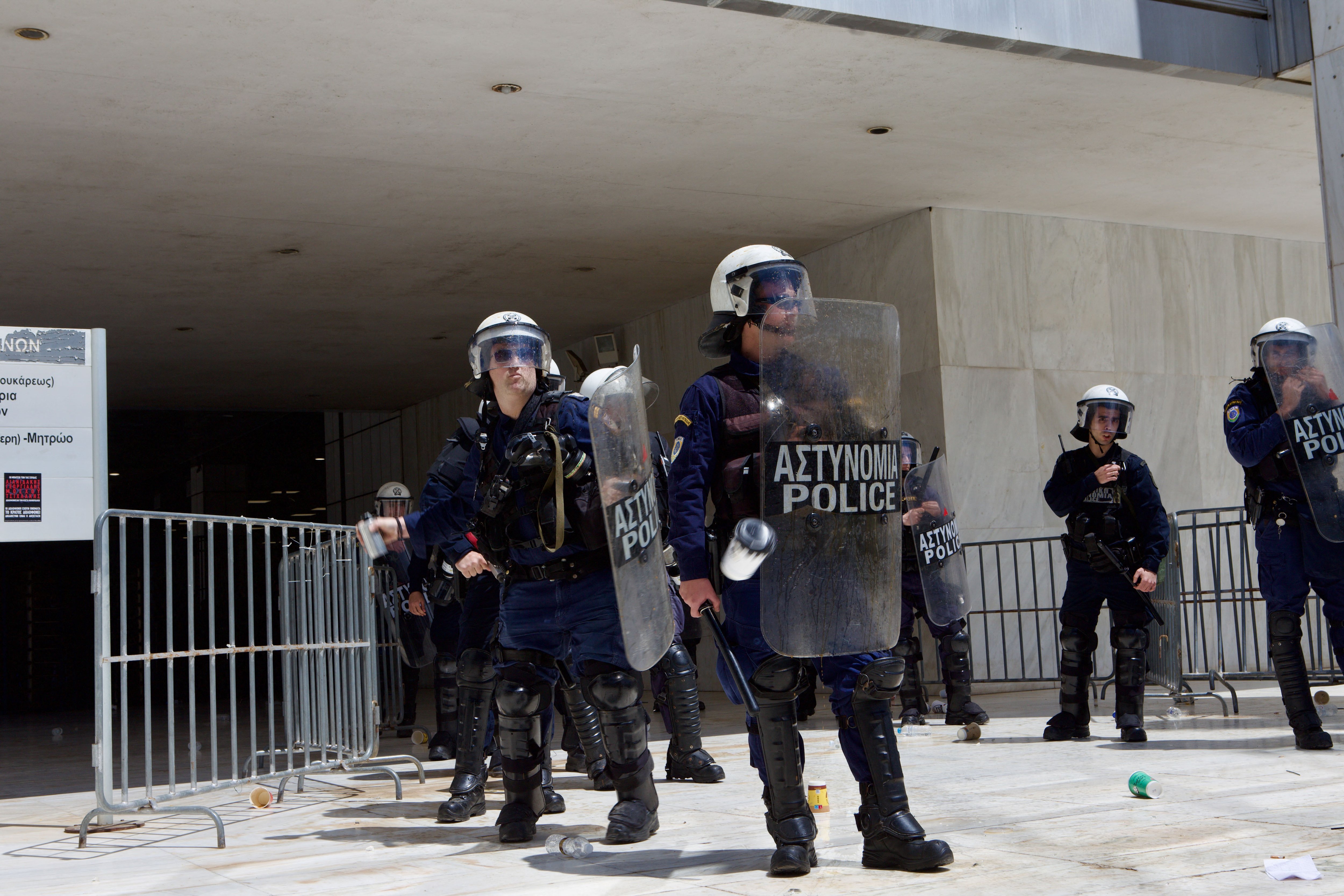 Gunman Wounds Four in Shootings at Athens Social Security Office and Courthouse