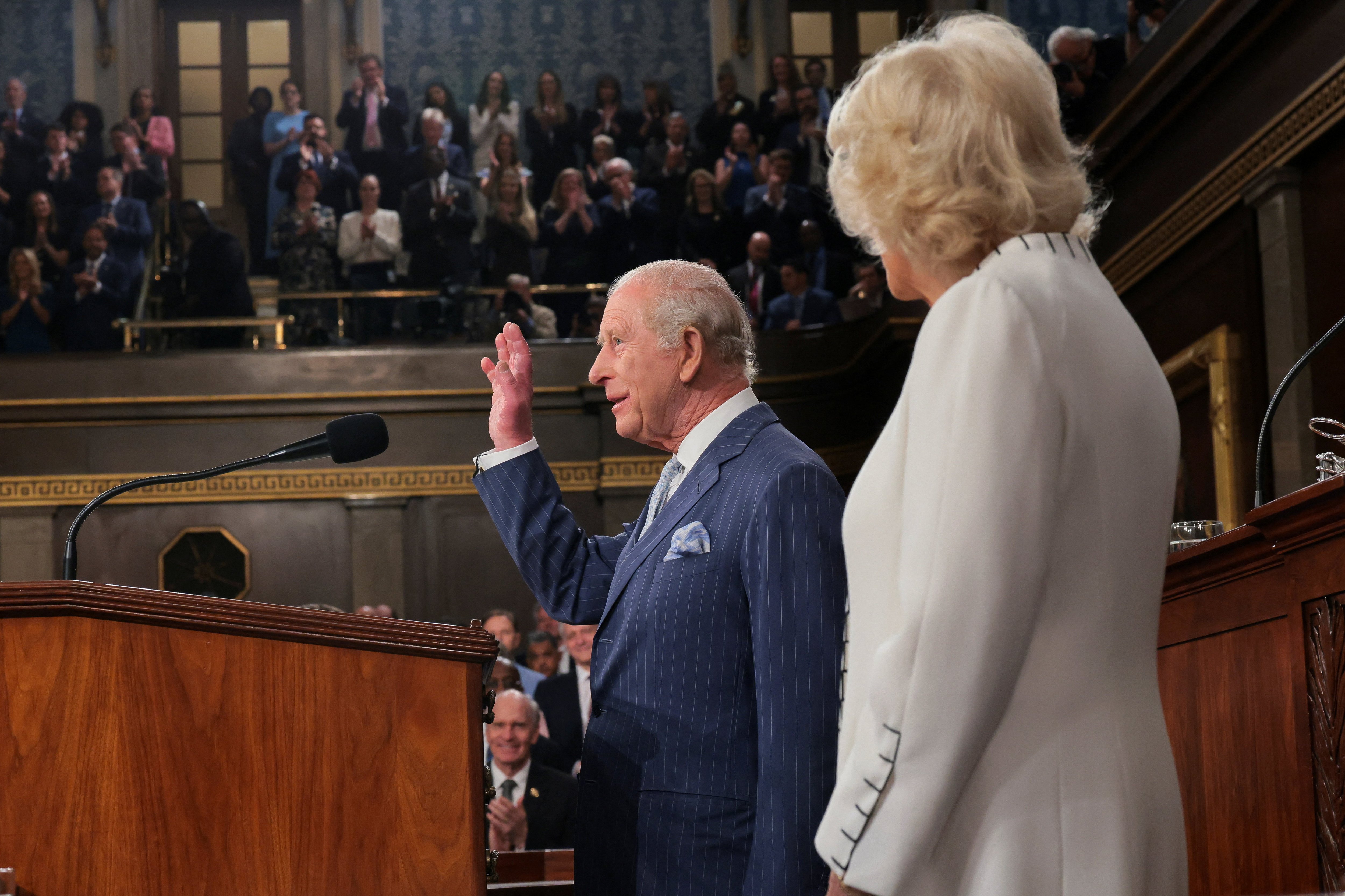 King Charles echoes Labour ideals during US Congress speech in soft power move
