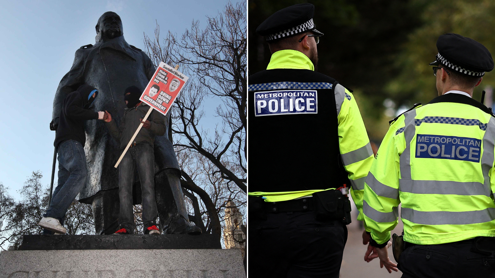 Protesters who climb on national memorials to face prison as new crackdown introduced