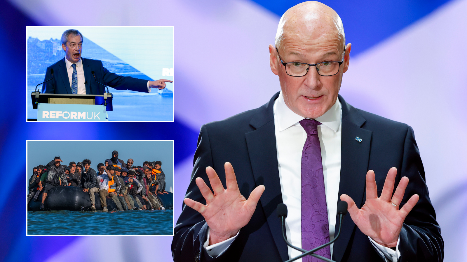 SNP vows to 'stop Nigel Farage at the border' - but would throw doors open to migrants