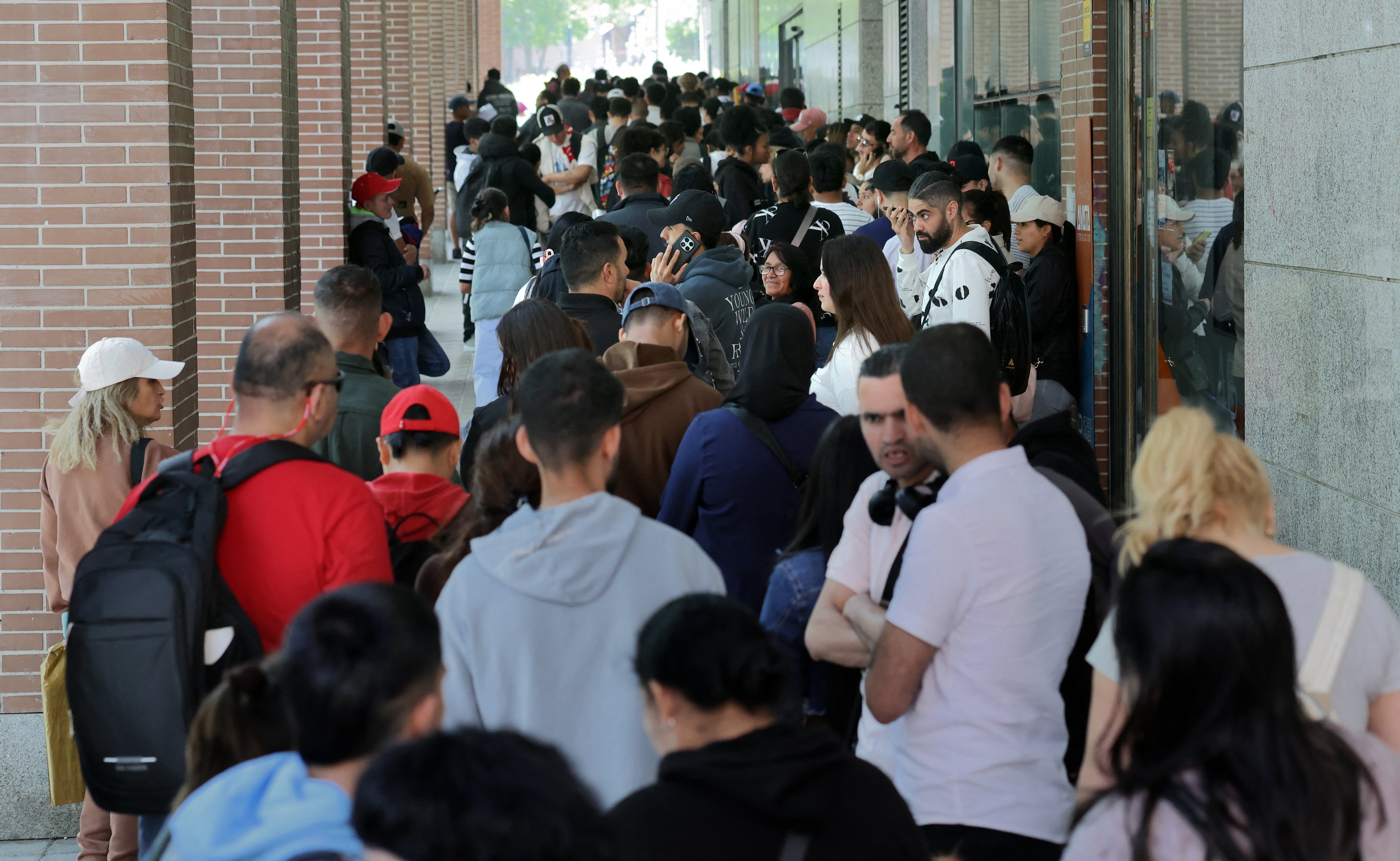 Spaniards admit migration is 'real threat' as hordes of arrivals storm embassies for 'legal status' paperwork