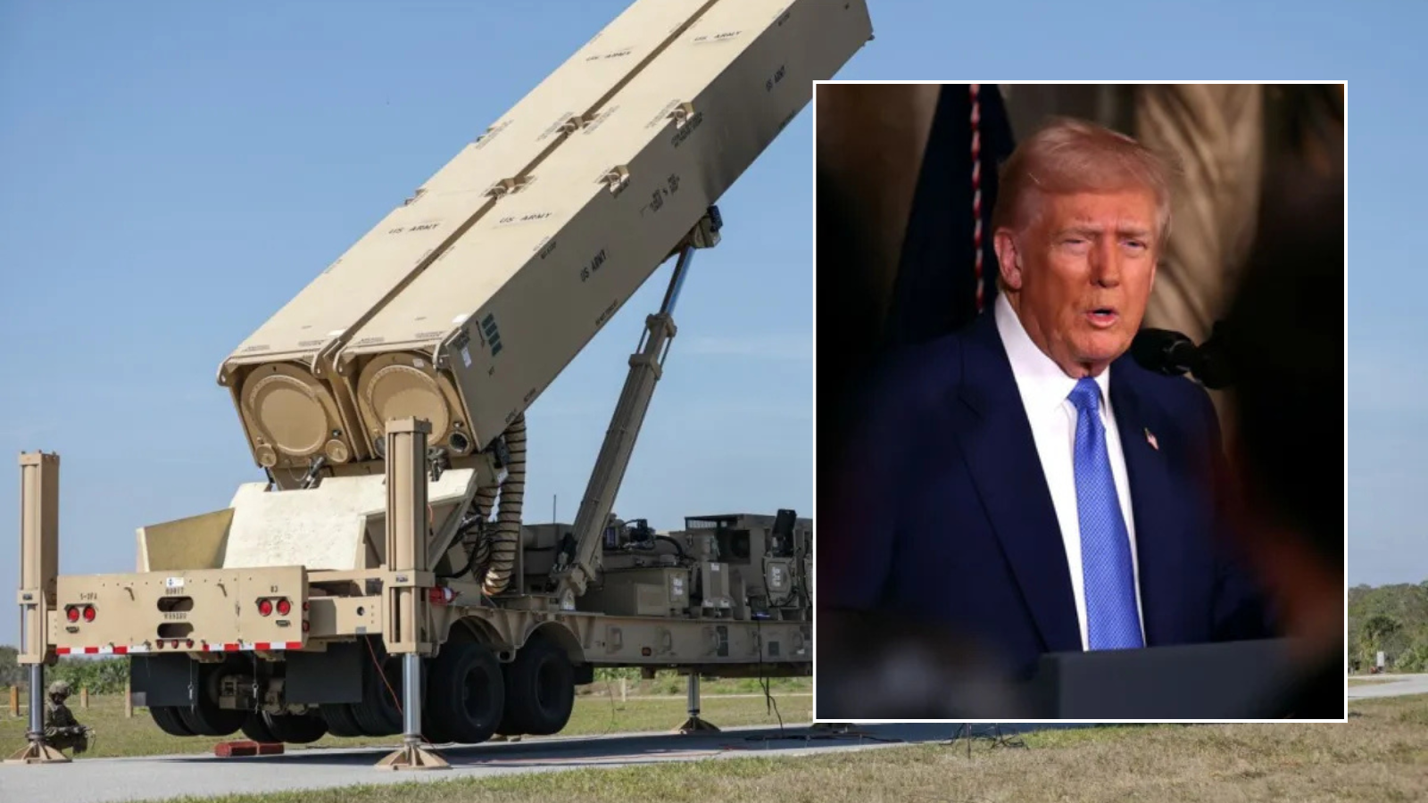 Donald Trump set to unleash new £11million 'Dark Eagle' weapon system for first time against Iran