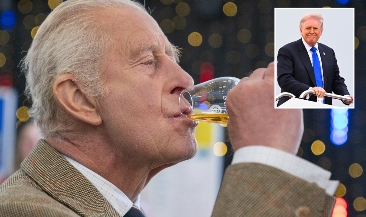 Buckingham Palace confirms King Charles is 'raising a dram to Donald Trump' following whisky update