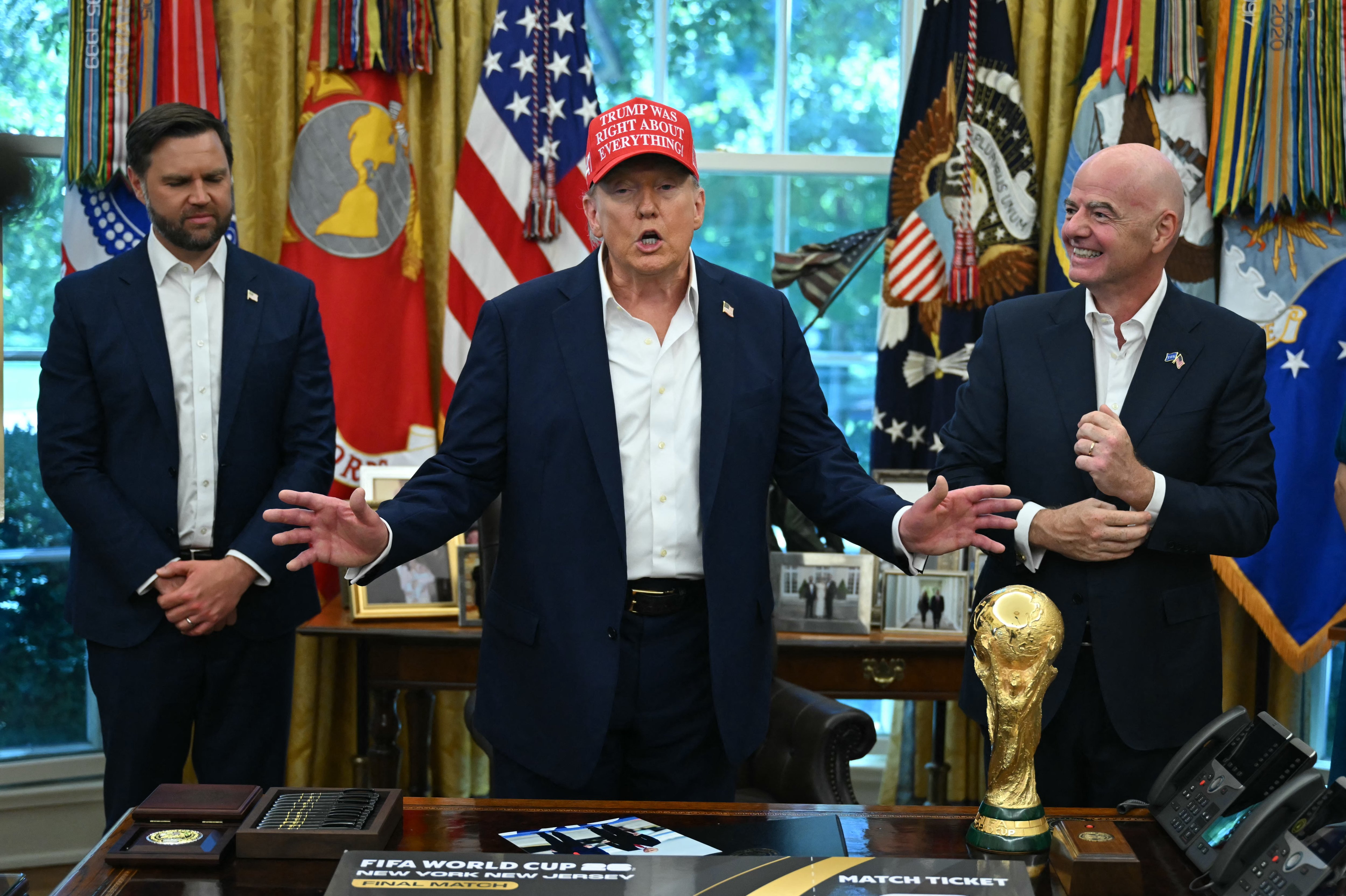 Donald Trump gives green light for Iran to play at World Cup