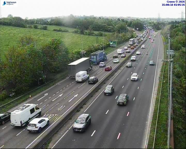 A1 closed: Serious collision causes long traffic delays after lorry 'left carriageway' on major road