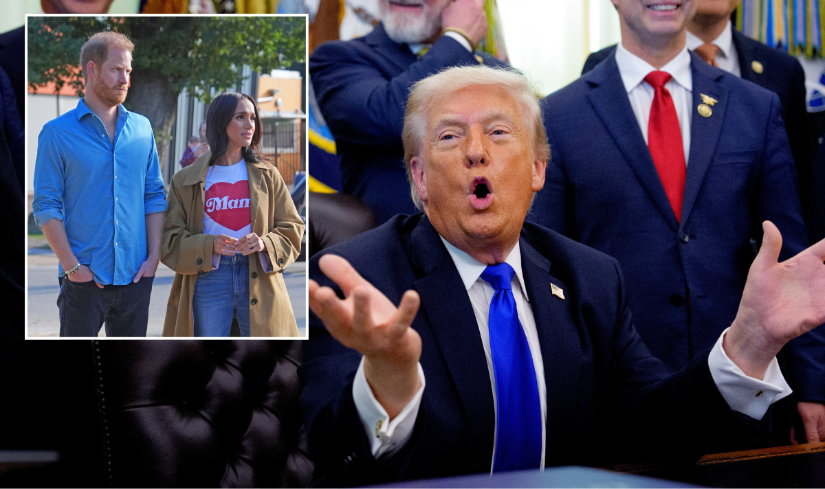 Donald Trump 'makes fresh swipes at Prince Harry and Meghan Markle in private'