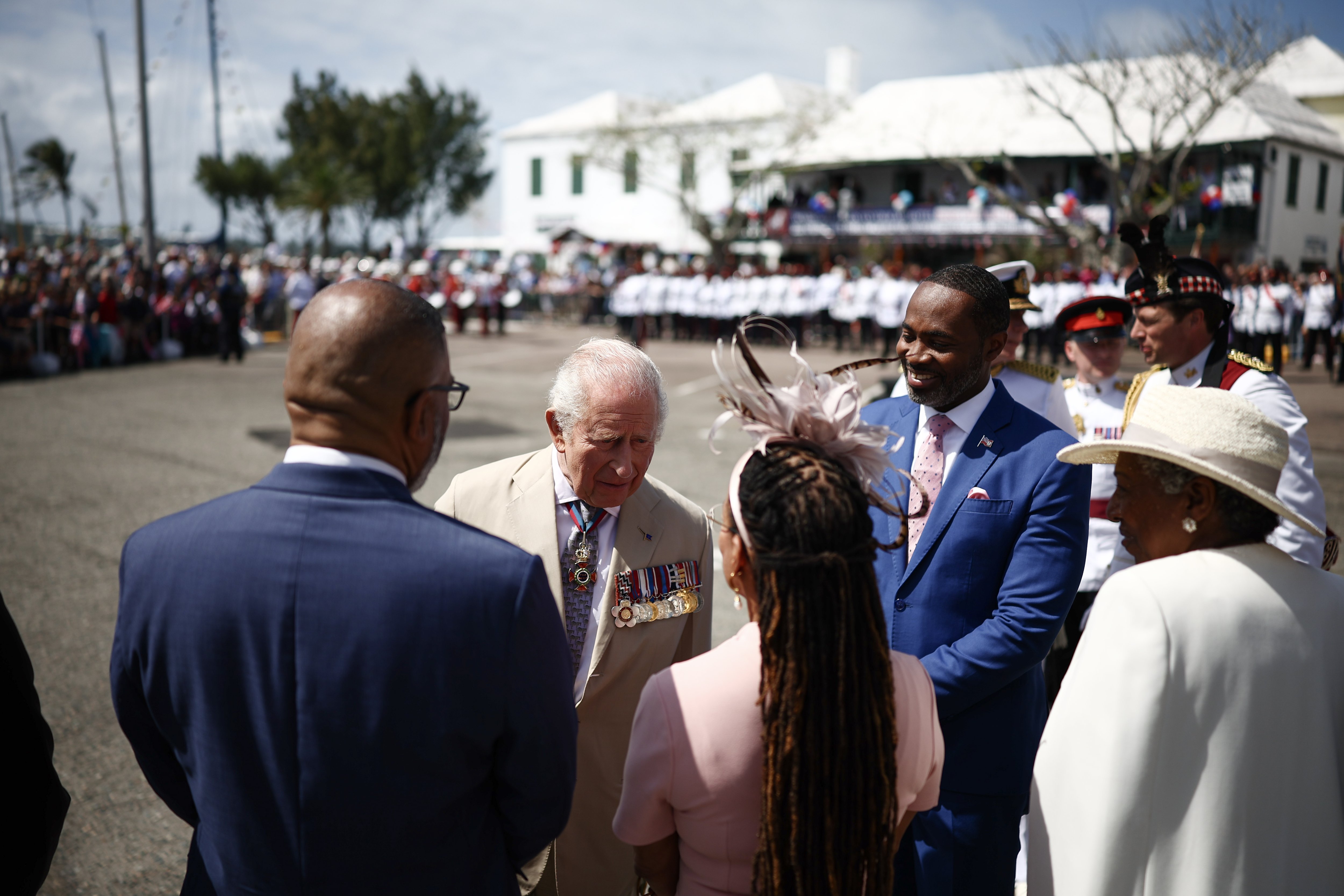 King Charles holds talks with Bermuda leader after meeting Donald Trump in US