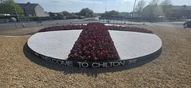 Woke backlash erupts against patriotic St George's Cross roundabout in 'multicultural town'