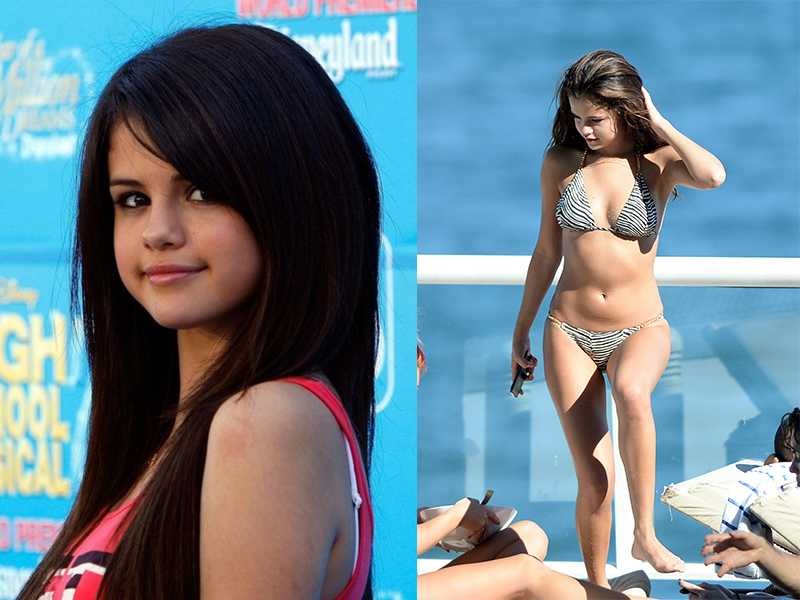 Selena Gomez—Selena was also in Hannah Montana with Miley, and starred in t...