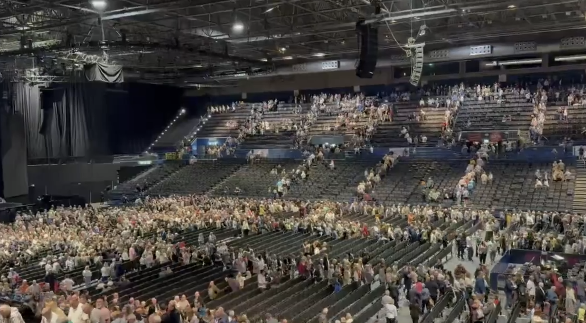 Man, 19, charged with bomb hoax after 'suspicious bag' panic at Peter Kay gig