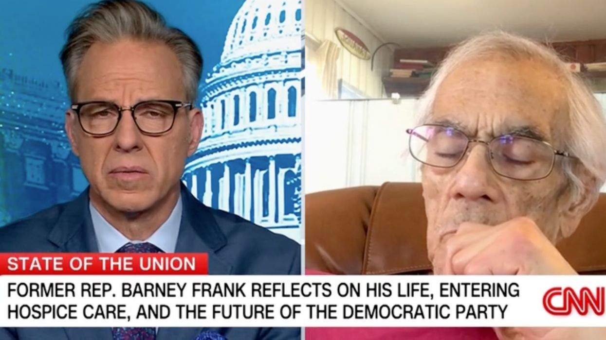 From hospice, Barney Frank urges Democrats to rethink trans rights approach