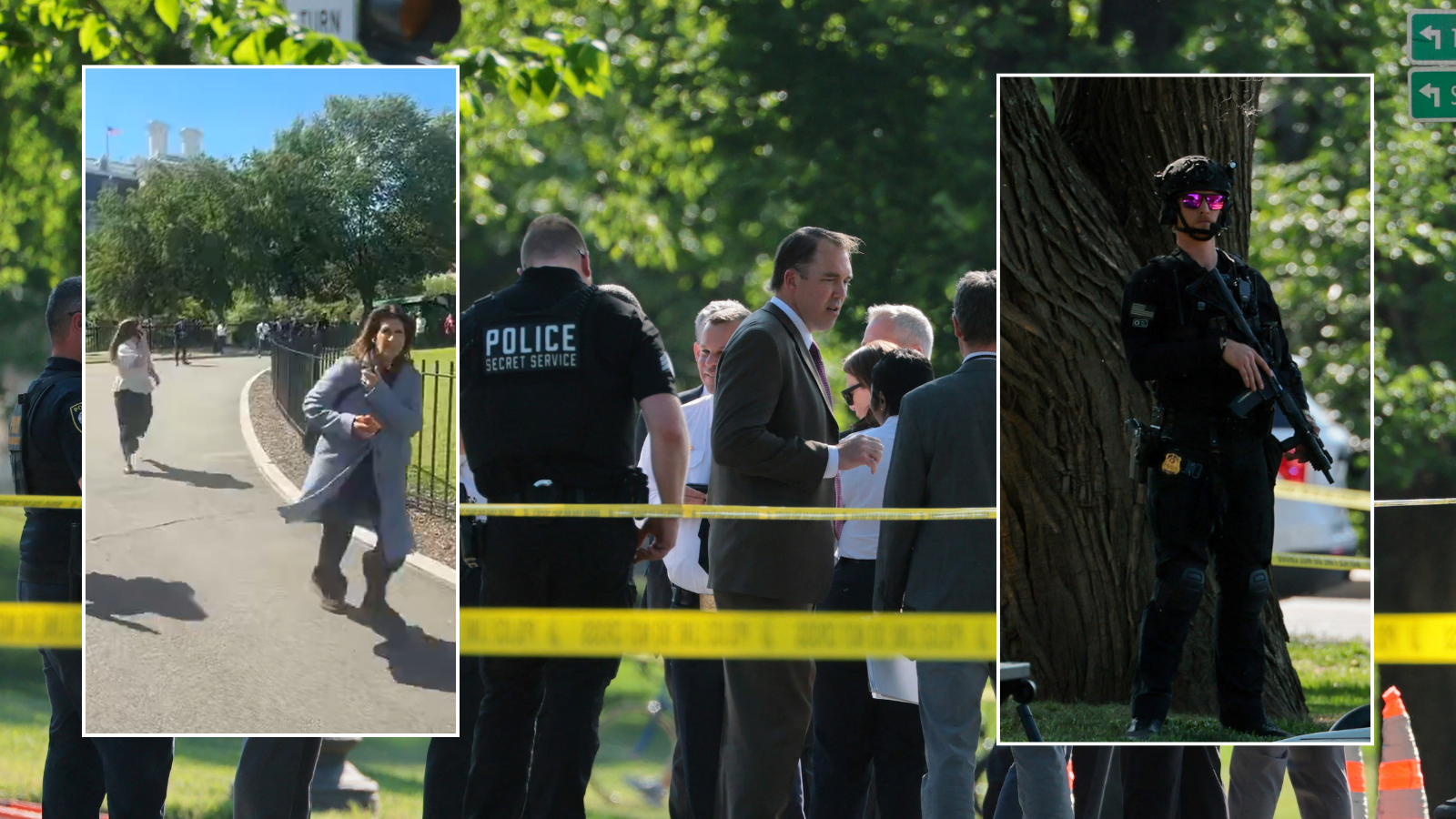 White House 'locked down' as Secret Service shoots man next to Washington Monument
