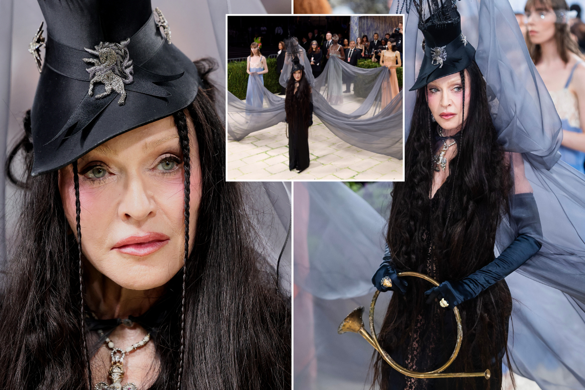 Madonna branded 'unrecognisable' as singer debuts striking appearance at Met Gala: 'Had no clue it was her!'