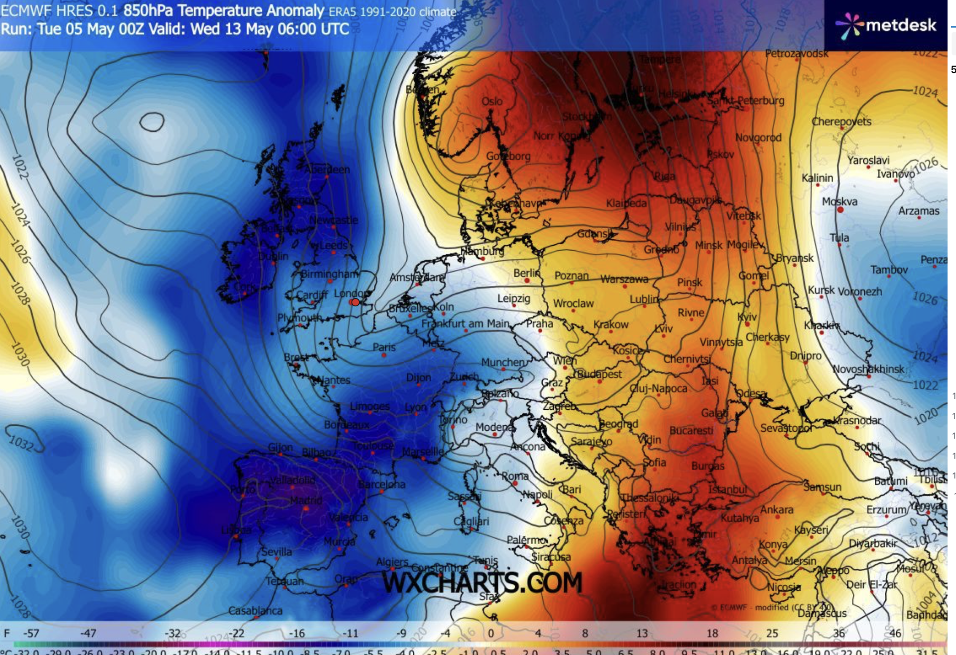 Winds will plunge parts of northern Britain into coldest day of spring with sub-zero temperatures