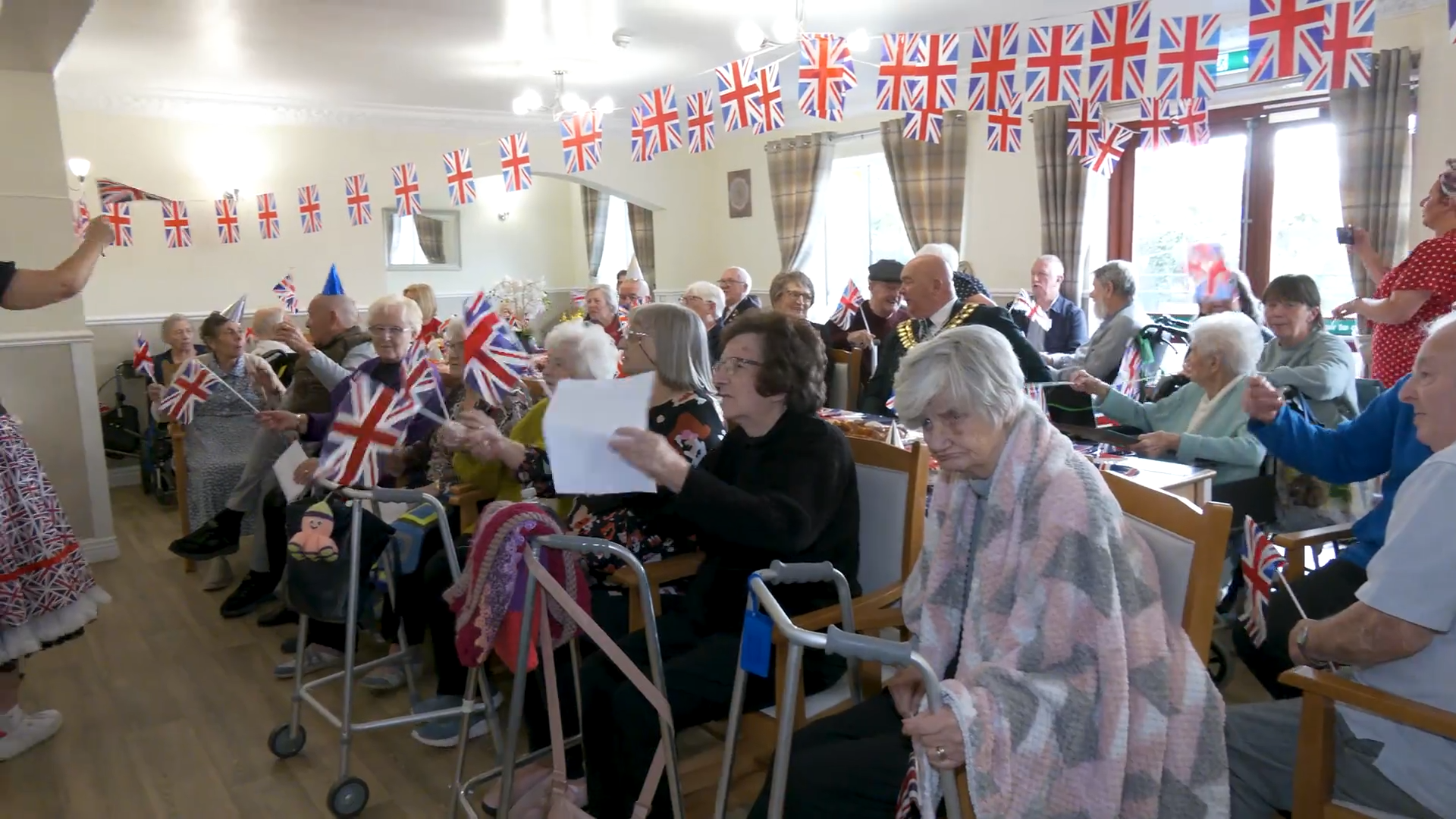 Veterans celebrate 81st anniversary of VE Day at South Yorkshire armed forces care home