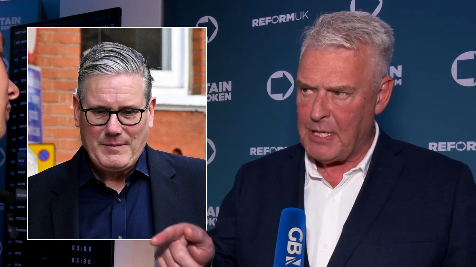 WATCH: Lee Anderson predicts Reform UK will seize 1,500 seats as Labour 'annihilated' across Red Wall