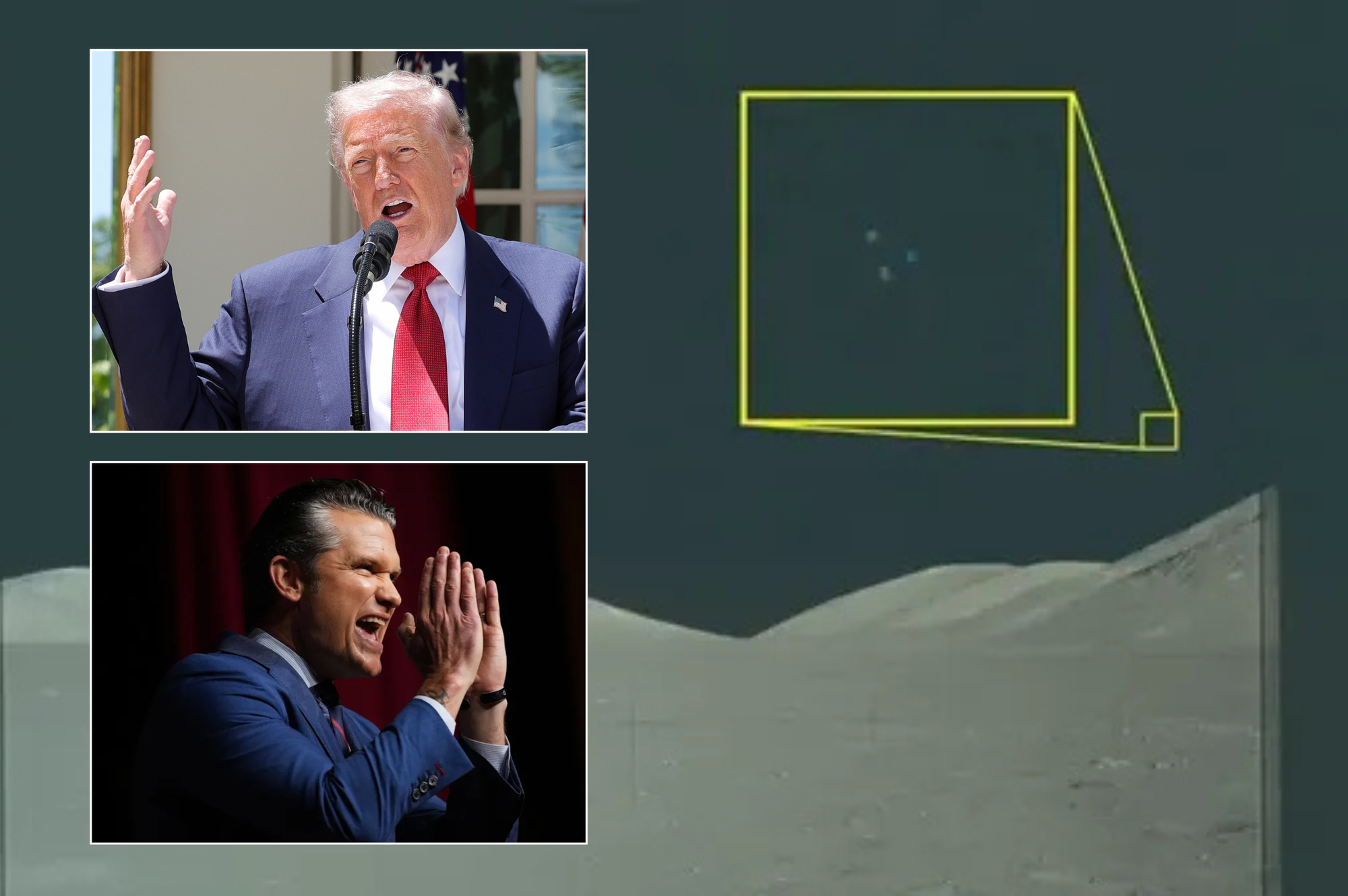 Donald Trump's UFO files reveal drone pilot’s mysterious encounter with incredibly bright 'linear object'