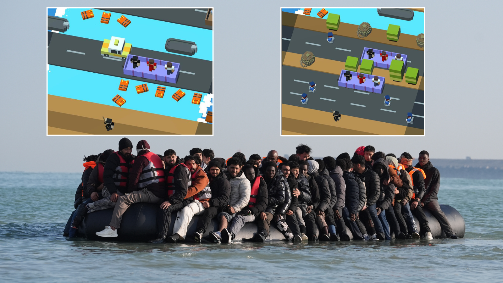 Migrant Channel Crossings: 200,000 Milestone Marked by Controversial Video Game